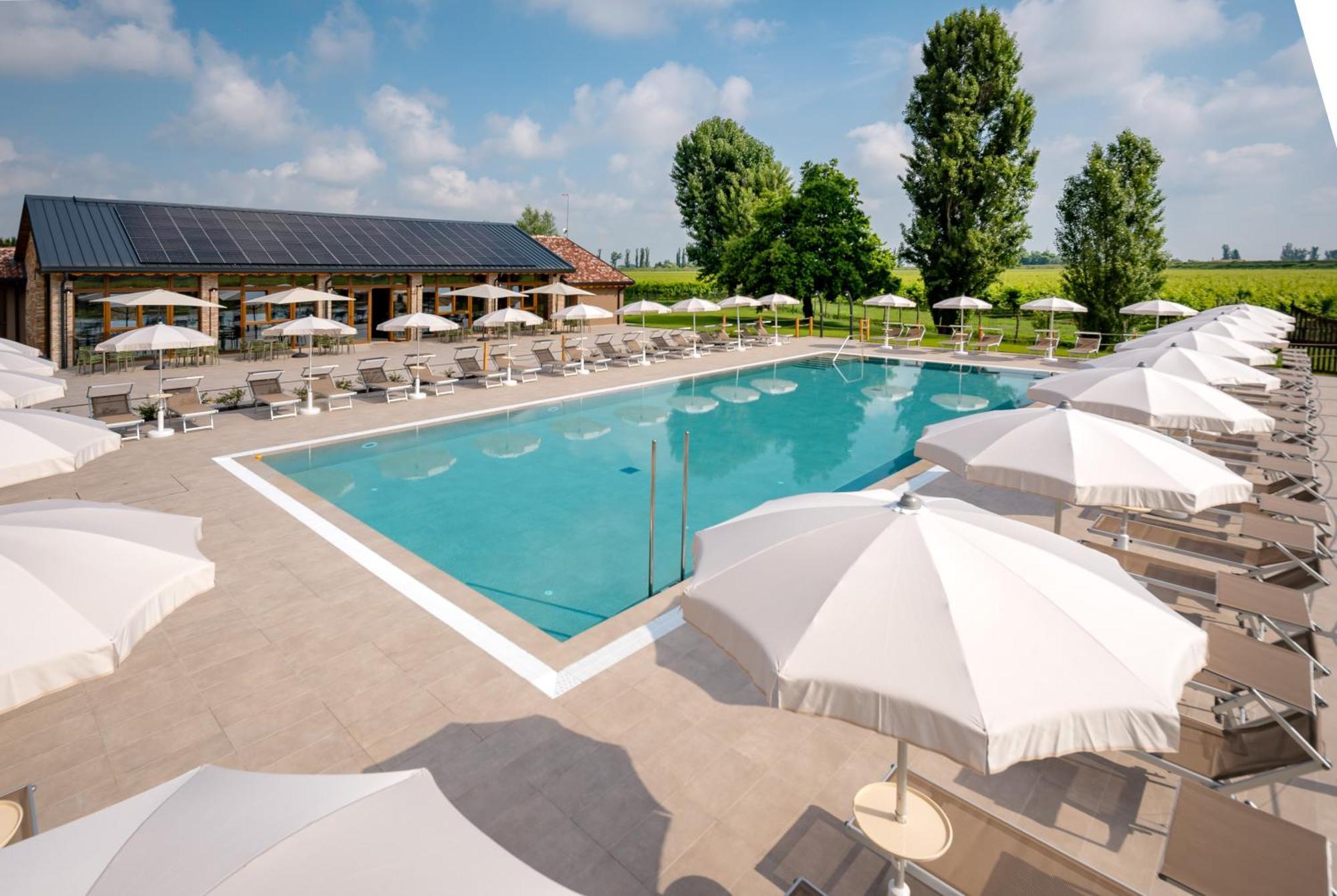 Barchessa Cappelletto Aparthotel Torre di Mosto ภายนอก รูปภาพ